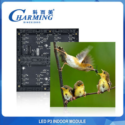 Módulo de Pasillo de compras 3840HZ P3 LED, módulo video anticolisión de la pared del LED