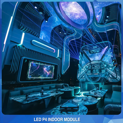 Exhibición interior IP50 ligero del módulo de P4 LED 50000 horas de vida