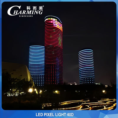 Luz colorida del punto de SMD3535 40D LED que construye la decoración de la pared exterior