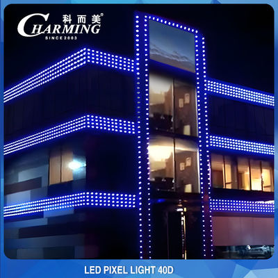 Luz colorida del punto de SMD3535 40D LED que construye la decoración de la pared exterior