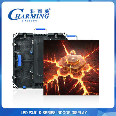 Alquiler de alta resolución de la pantalla de vídeo del LED, pantalla al aire libre de la etapa de P3.91 LED