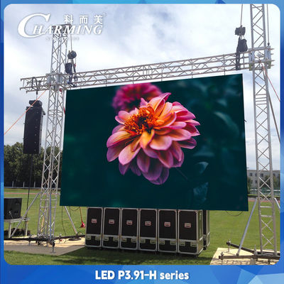 P3.91 Publicidad exterior con pantalla de pared de vídeo LED 3840Hz 1/16 Escaneo