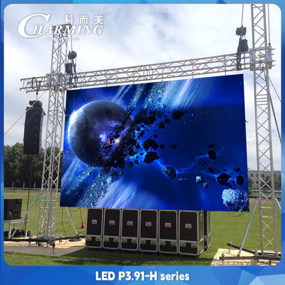 220V SMD1921 Exhibición de pared LED al aire libre Alquiler de video sexy de alta resolución para el escenario de DJ