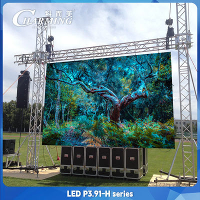 Pantalla LED RGB de alta resolución HD P3.91 para actividades al aire libre