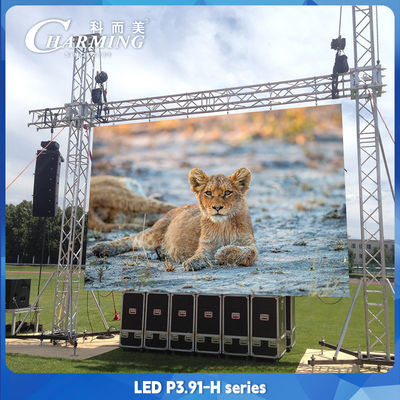 3840hz Pared de video LED a todo color HD P3.91 Grandes pantallas de pantalla LED al aire libre
