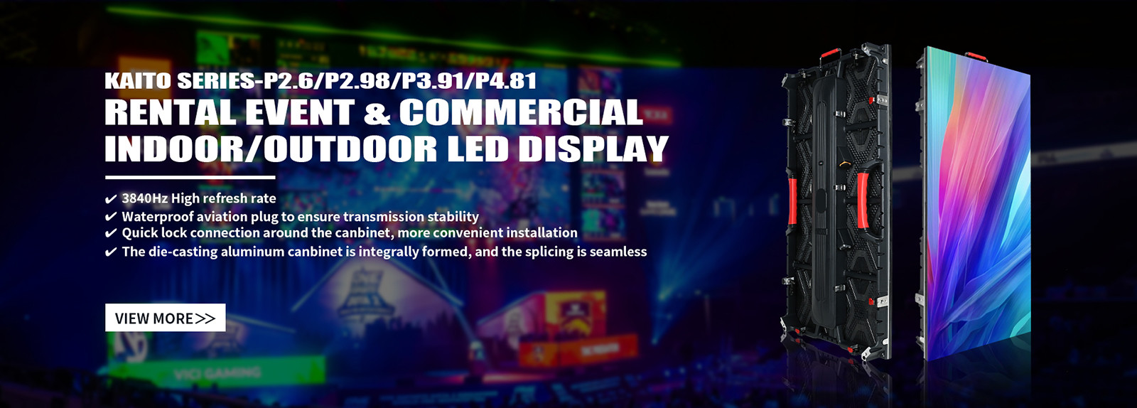 calidad Pantalla de pared de video LED fábrica