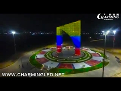 Resistente a la corrosión del tubo DMX del pixel de la aleación de aluminio LED para el alquiler del acontecimiento