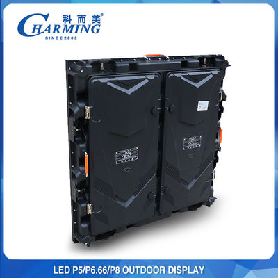 Pantalla LED exterior P5 Alto brillo y amplio rango de colores Calificación de impermeabilización IP65 Rendimiento confiable para entornos exigentes