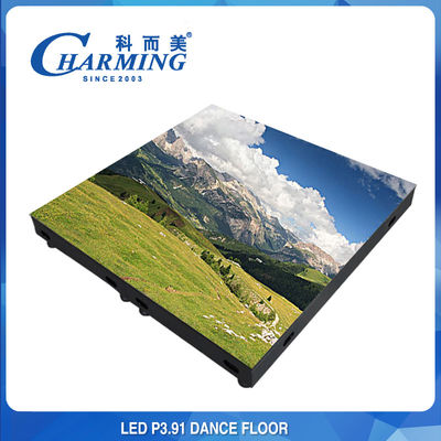 Vidrio templado impermeable a alta carga y superficies antideslizantes LED Video azulejos para suelos GOB IP65