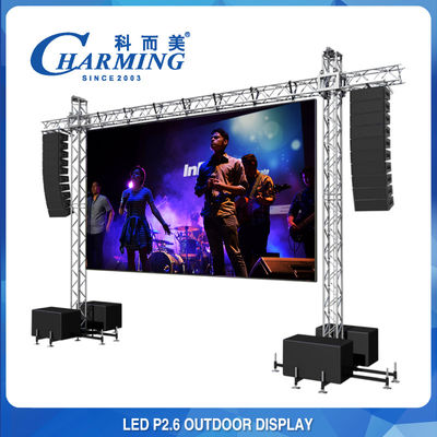 pantallas video al aire libre grandes de la pared de los 50x50CM para la médula los 2.6MM del pixel de los acontecimientos