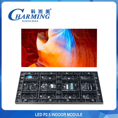 P2.5 Módulos de pantalla LED para publicidad en interiores Multipropósito sin costuras