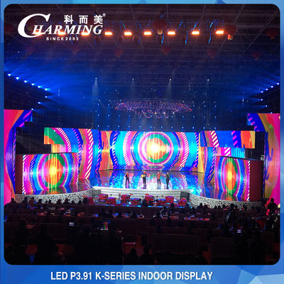 50/60Hz Etapa Alquiler Pantalla LED Impermeable Pixel Medula 3.91MM