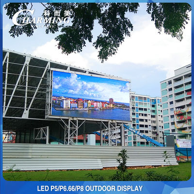La pared video al aire libre encantadora de la publicidad LED defiende 192x192 ultrafinos