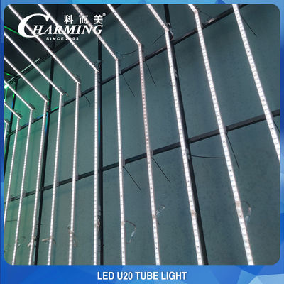 Prenda impermeable de la luz de tira del diseño de cableado U20 LED para la fachada constructiva al aire libre