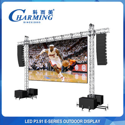 Médula al aire libre P3.91MM del pixel de la pantalla LED de alquiler de Front Service los 50x50CM