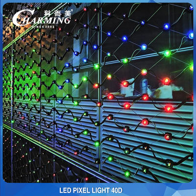Práctico del pixel 40m m SMD3535 de la iluminación de la fachada del edificio del LED multiescena