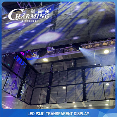 Display LED transparente de alta transparencia 70%