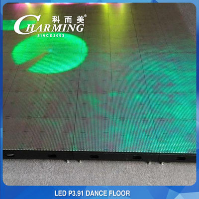 P3.91 Piso de baile a led Piso de vídeo para alquiler Exposición de bodas