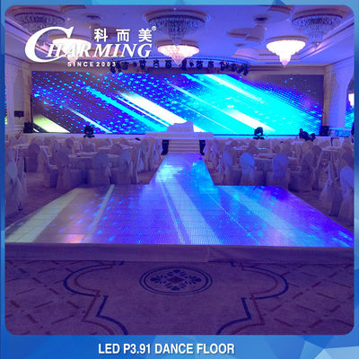 LED a todo color Dance Floor 65536 Dot/m2 3D magnético para el club nocturno