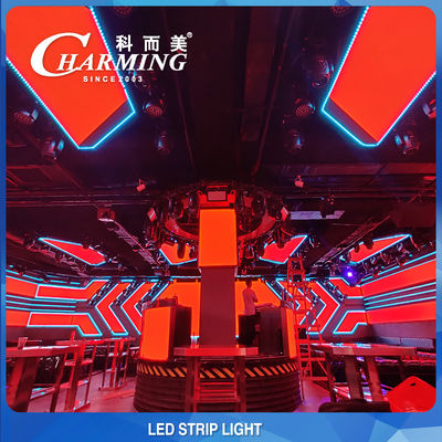 Tira a todo color de la luz de 297LM IP42 RGB LED para la danza pasillo del entretenimiento