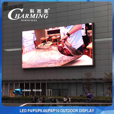 Aleación video al aire libre del magnesio de la cartelera de la exhibición de pared de IP65 P5 P8 LED