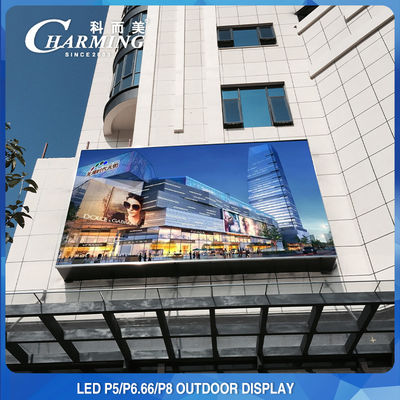 Pared video al aire libre de Structrue LED del gabinete que hace publicidad del punto grande/M2 de la pantalla 40000