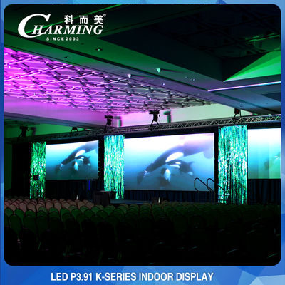 Pared video de la pantalla LED de P3.91 200W, pantalla de visualización multiusos de la pared del LED al aire libre