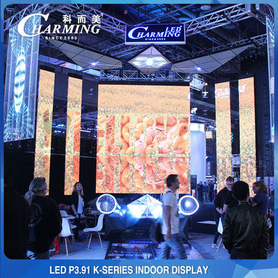 Venta caliente de LED P3.91 P4.81 alquiler al aire libre de pantalla LED de fondo de escenario LED pantalla de pared de video