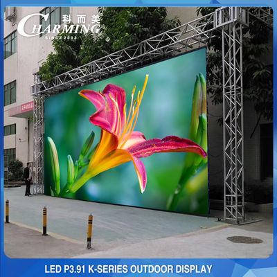 Sistema video al aire libre de Novastar de la exhibición de pared de P3.91 LED para el alquiler de la etapa