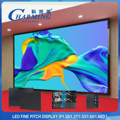 La pantalla LED fija interior 4K de la pantalla LED inconsútil P2.5 fundió de aluminio a troquel
