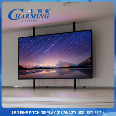 Pantalla video Front Service Fine Pitch de la pared de la pantalla LED fija interior magnética de HD P1- P2.5