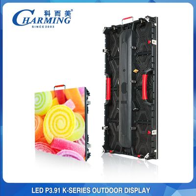 Rápido conecte la pantalla LED video de la pared del braguero P3.91 4K 3840Hz para hacer publicidad del alquiler