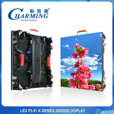 P3.91 Panel interior para eventos al aire libre Alquiler de pantalla de pared de vídeo LED