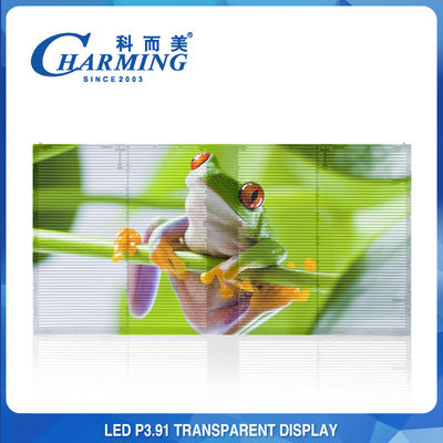 El alto restaura al peso ligero al aire libre LED de la pantalla interior de 3840Hz P3.91 transparente