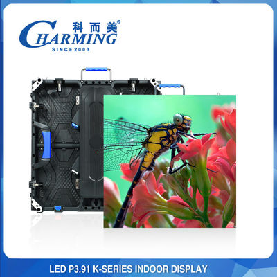 P3.91 Pantalla de pared de vídeo LED interior con velocidad radial ajustable