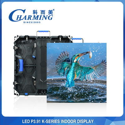 P3.91 Pantalla de pared de vídeo LED interior con velocidad radial ajustable
