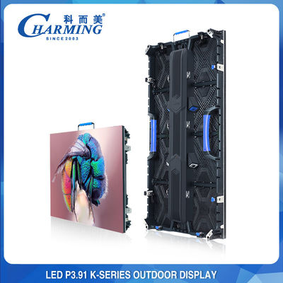 Exhibición de pared video de Front Maintenance Outdoor Rental P3.91 500x500m m LED 3840Hz