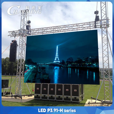 P3.91 Pantalla exterior con luz LED