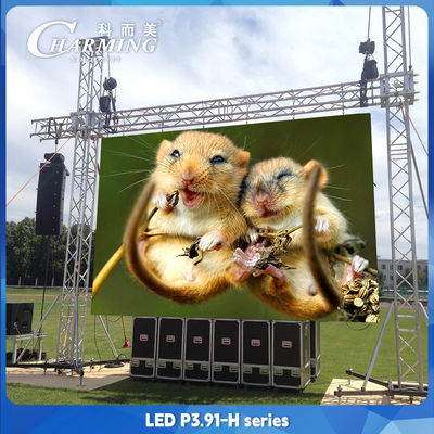 P3.91 Pantalla exterior con luz LED
