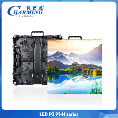 Pantalla LED de alquiler al aire libre de aleación de aluminio P3.91 Pared de vídeo LED a todo color