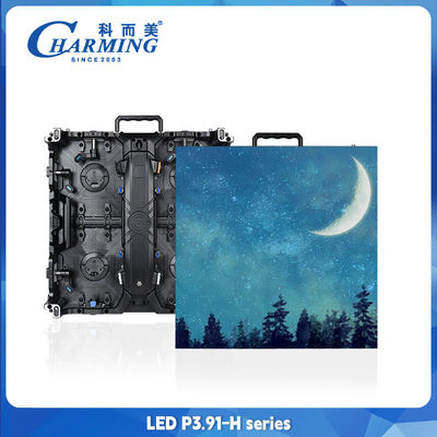 8K alquiler P3.91 IP65 Front Service LED pantalla de pared de video con 4500CD / M2 de brillo