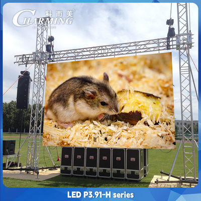 4500CD/m2 P3.91 Pantalla LED de alquiler de 500*1000 mm IP65 digital