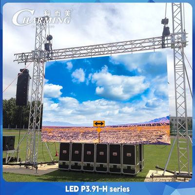 4500CD/m2 P3.91 Pantalla LED de alquiler de 500*1000 mm IP65 digital