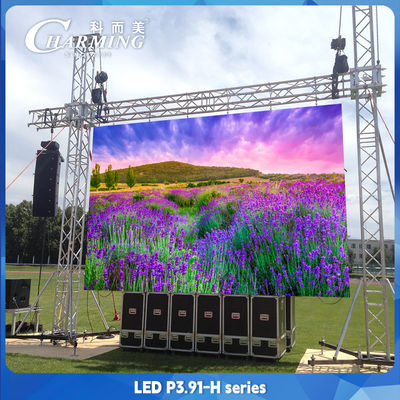 4500CD/m2 P3.91 Pantalla LED de alquiler de 500*1000 mm IP65 digital