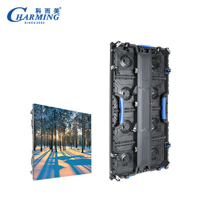 Armario de alquiler fijo P2.98 de la serie K, pantalla exterior de 3840 Hz con material de aleación de aluminio