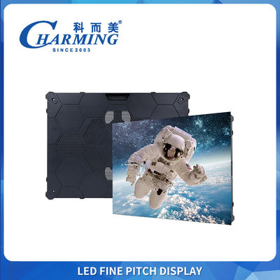 Pantalla de video LED de empalme flexible - Mezcla 4 tamaños de gabinete, P1.25-P2.5, Módulo magnético y mantenimiento frontal