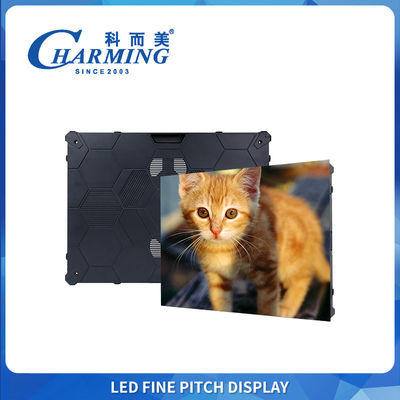 Módulo LED de instalación fija profesional P1.25 de paso fino, 8K, diseño de mantenimiento frontal magnético