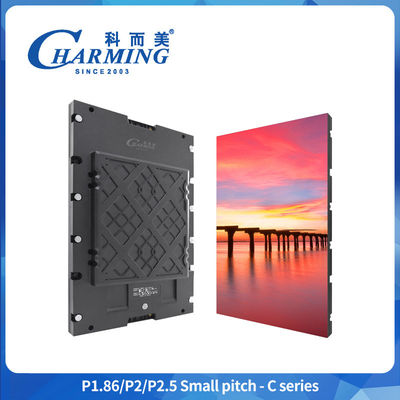 P1.86-2.5 Pantalla LED de tono fino 320×480 Empalme sin costura 16 bits Escala gris alta