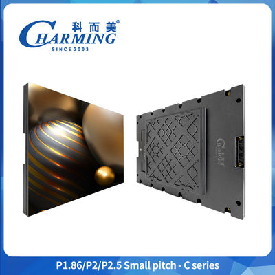P1.86-2.5 Pantalla LED de tono fino 320×480 Empalme sin costura 16 bits Escala gris alta