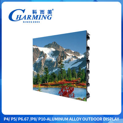 SMD2525 Pantalla Led Exterior 3D LED Pantalla P4 Videoes P6 P8 Pantalla de visualización LED Exterior con 5500 alto brillo